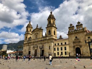 Bogotas-Cathedral-Plaza-Bolivar