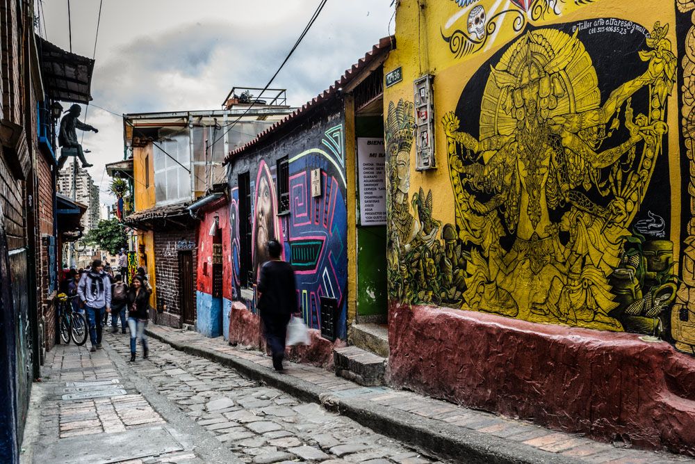 street art la candelaria bogota