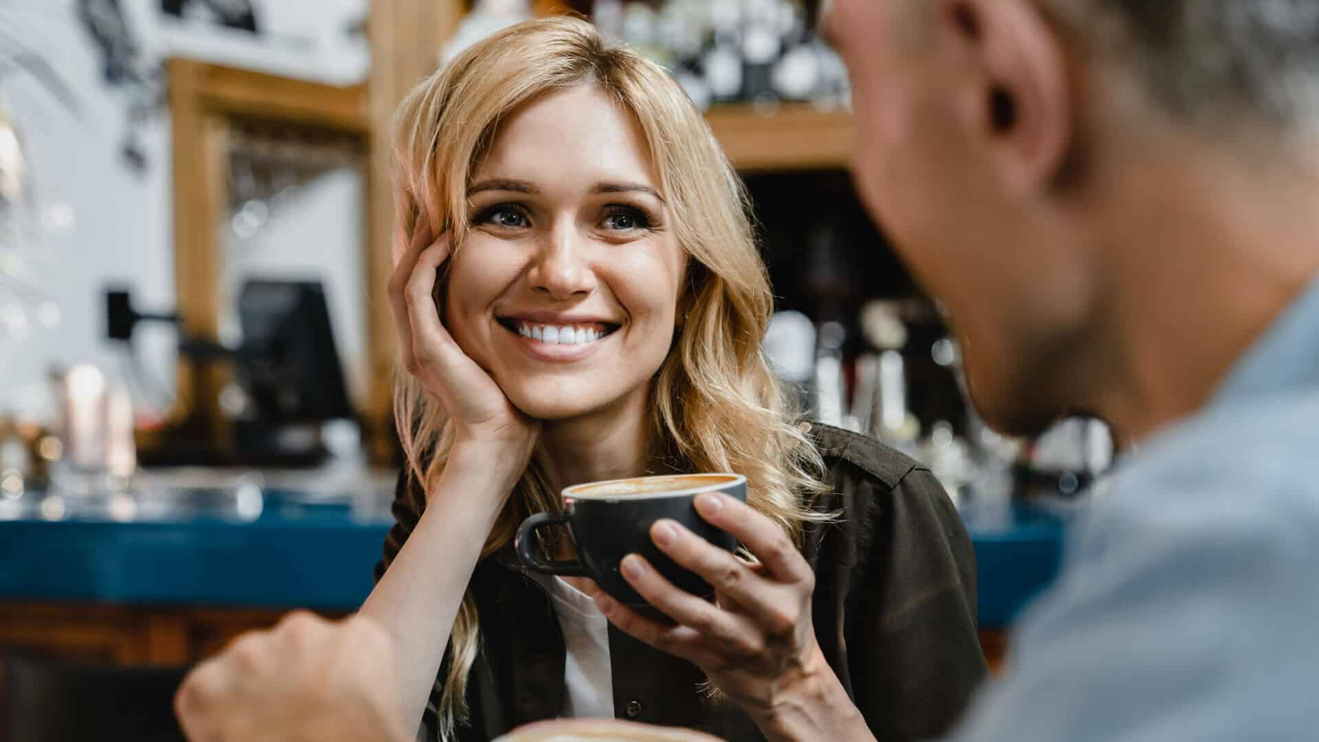 Finding love at a coffee shop