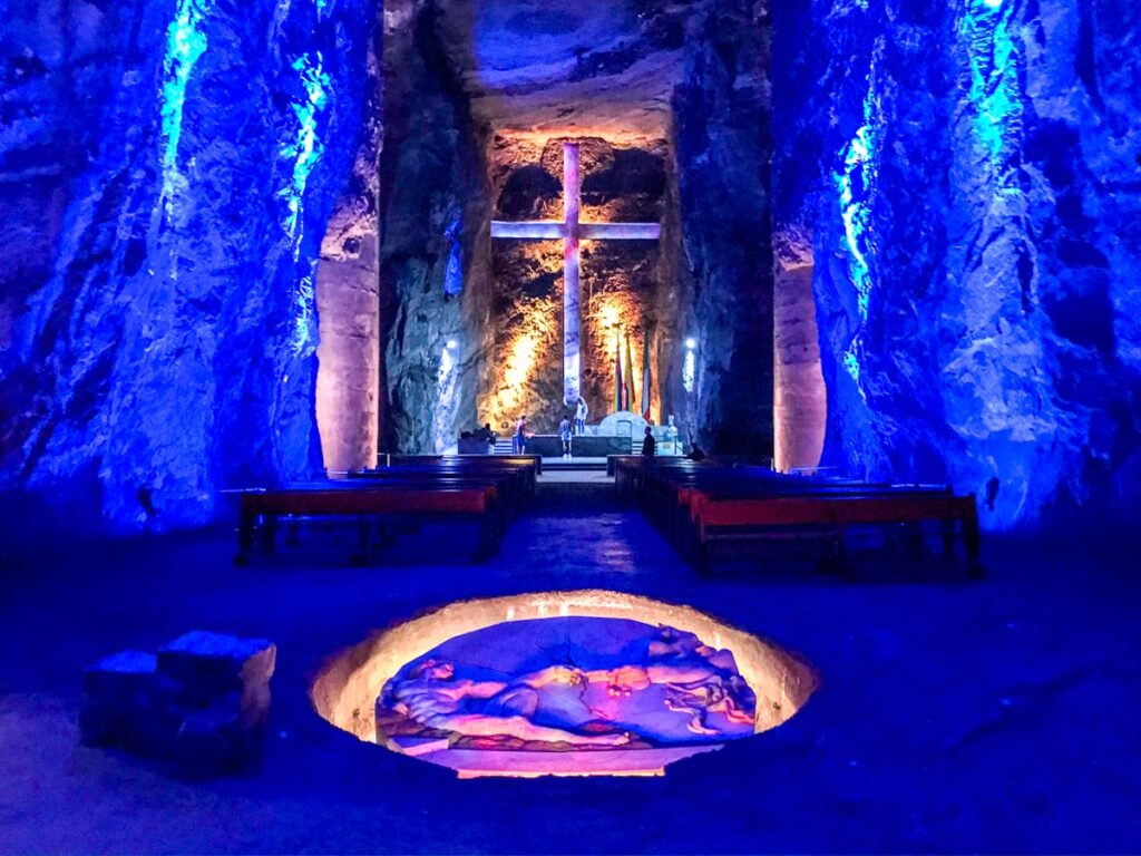 best destinations in Colombia the salt cathedral