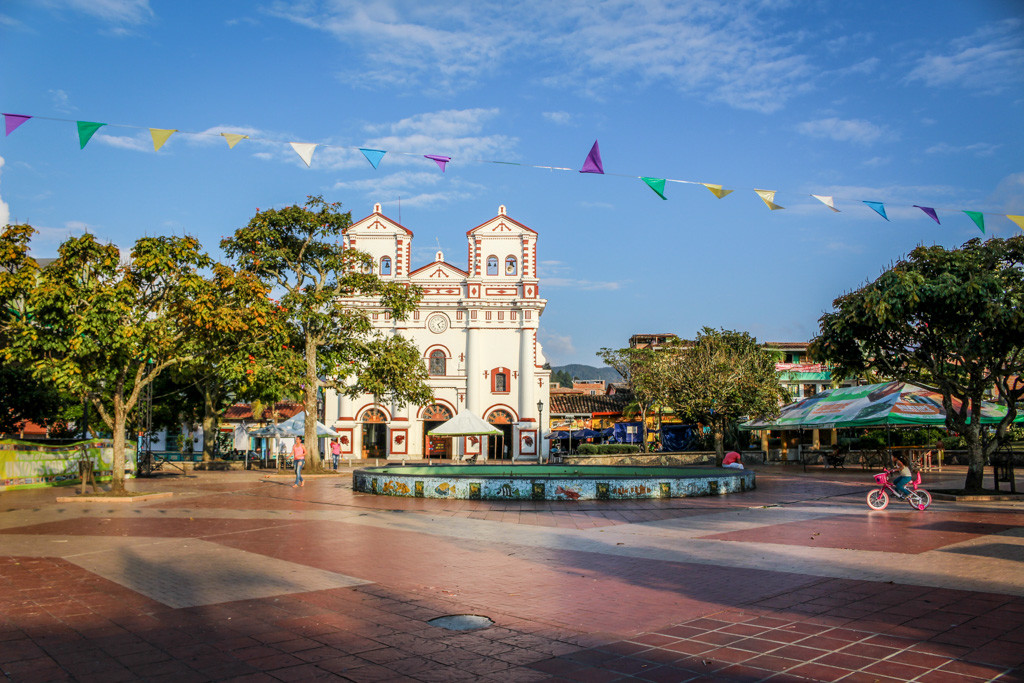 main square guatape