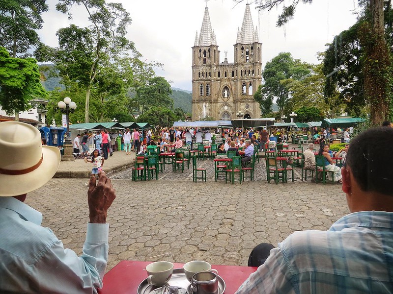 things to do in Jardin colombia people watching